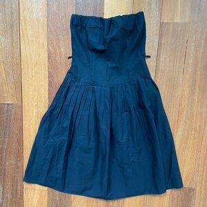 Ambiance Bustier Strapless Midi Dress, Size S